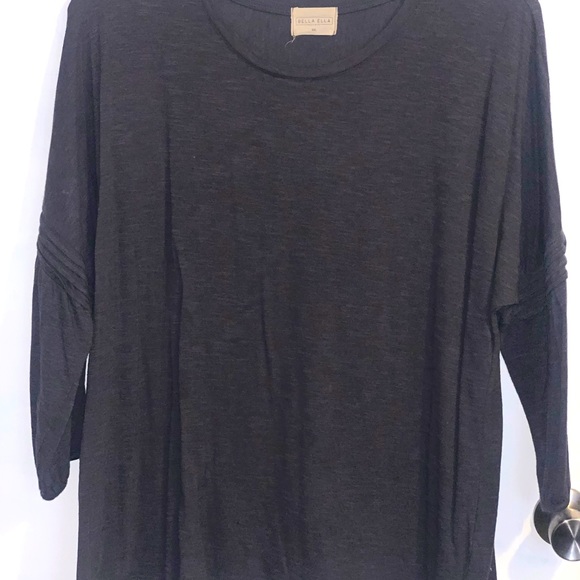 Bella Ella Women’s Balloon 3/4 length Sleeve Shirt - Picture 1 of 3